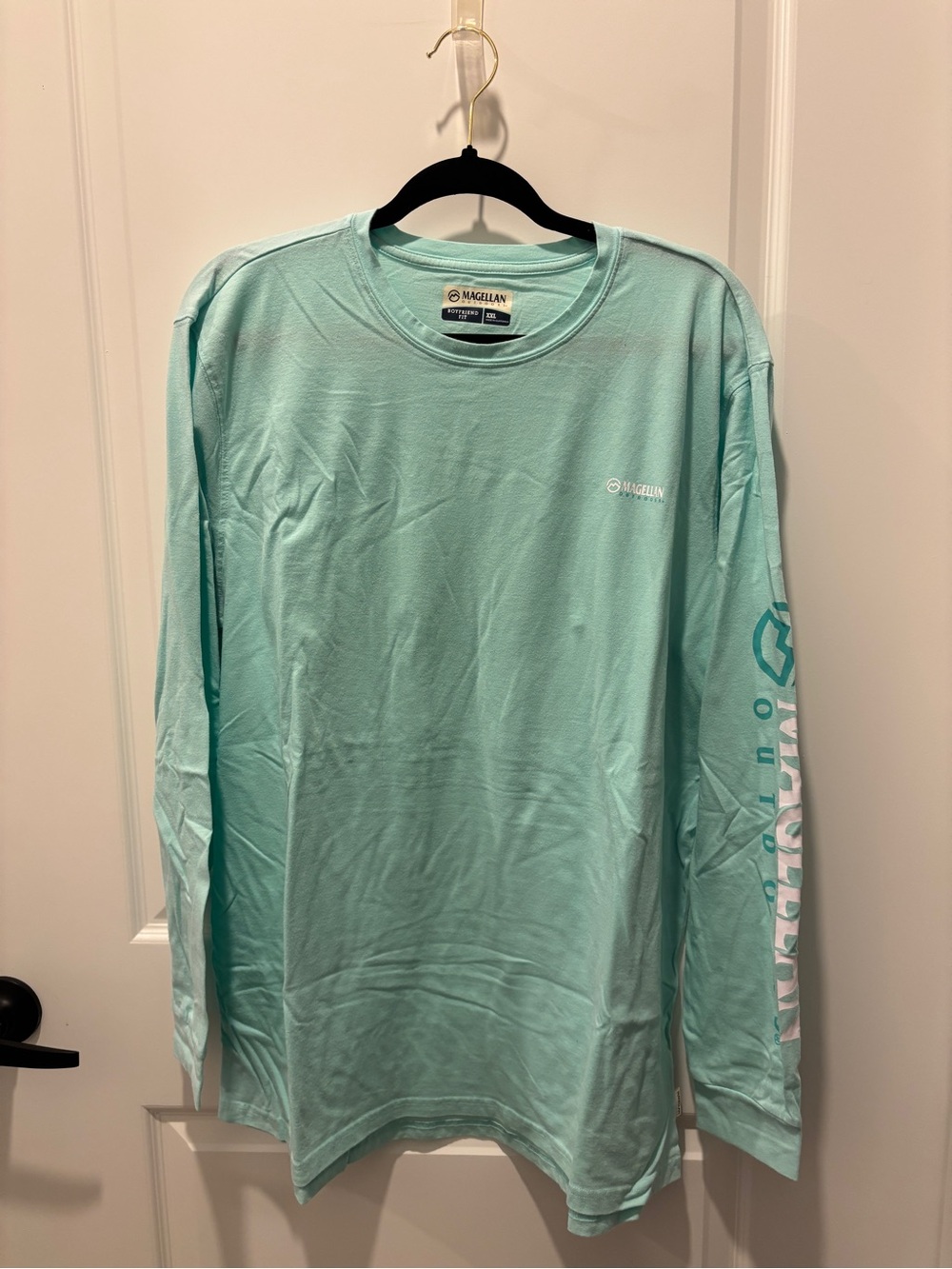 Magellan Outdoors Long-Sleeve Performance Tee in Mint